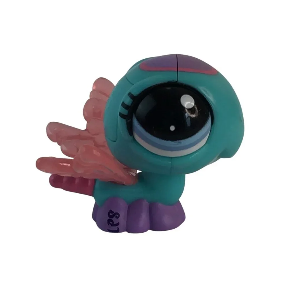 Littlest Pet Shop LPS #2305 Dragonfly Working Light Up Wings‎ #1993 Caterpillar